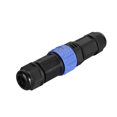 Prise hybride mâle femelle à verrouillage poussoir série M25 3 + 5 broches